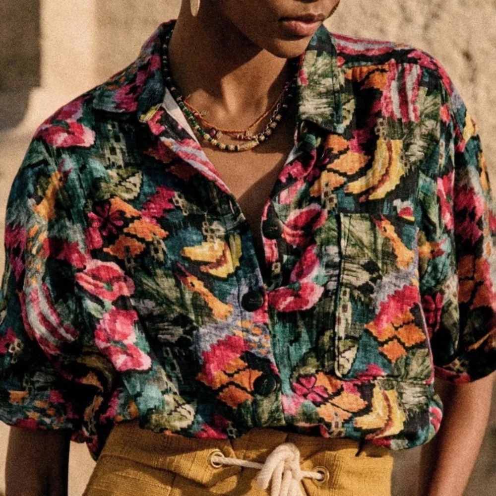 Sezane Laurine shirt size S